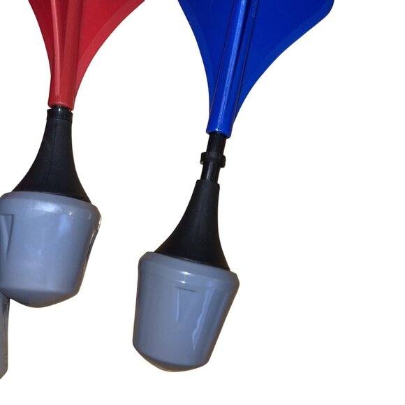 Lawn Darts Set Of 4 In Blue & Red With Weighted Tips For Outdoor Games - Picture 10 of 14